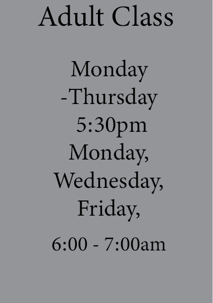 schedule